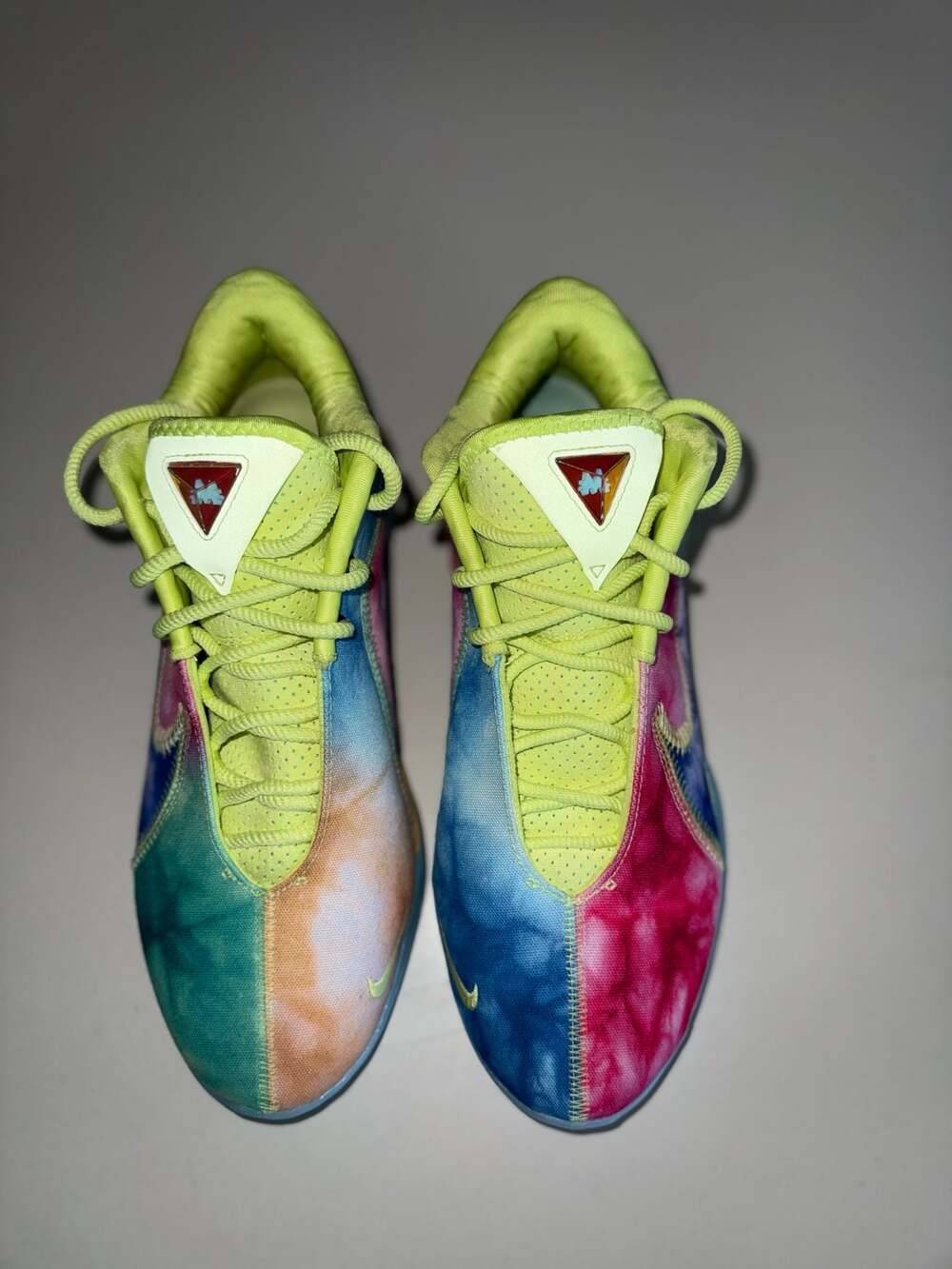 New Nike LeBron 22 'What The Monopoly' Tie-Dye Basketball Shoes - Picture 9 of 10